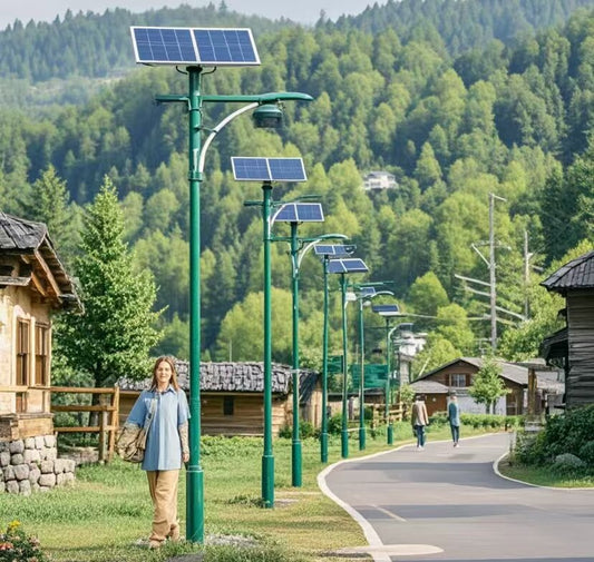 Lighting up the road to the future: the charm and advantages of solar street lights