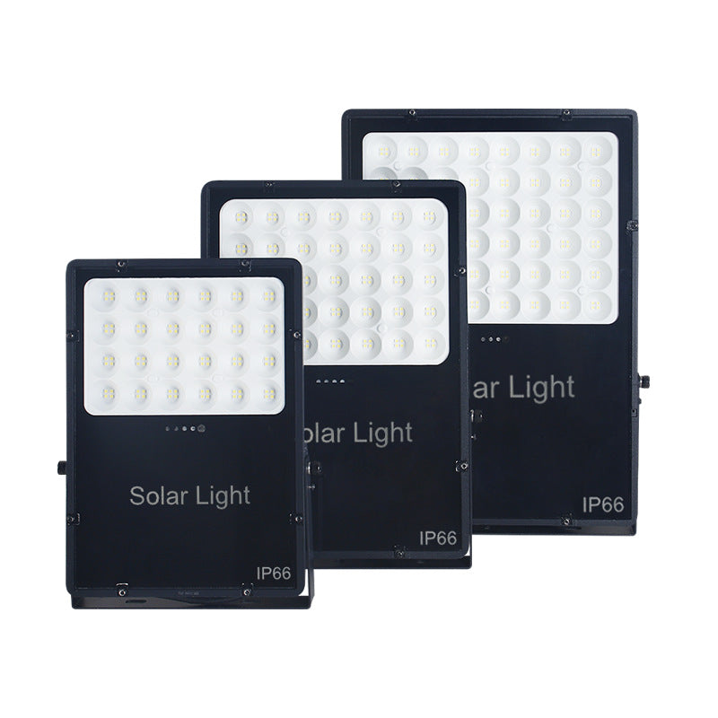 Solar Spotlight New Outdoor IP65 Waterproof Aluminum Super Bright Courtyard LED Floodlight 60w80w100w